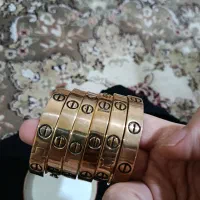 دستبند کارتیر طلاروسی سایز 3|جواهرات|قزوین, |دیوار