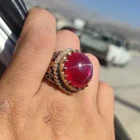 انگشتر یاقوت استار معدنی|جواهرات|یاسوج, |دیوار