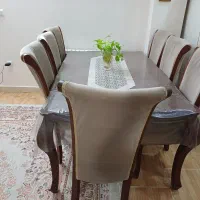 فروش ناهارخوری ۸نفره به همراه صندلی