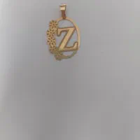 پلاک طلا ۱۸عیار زیبای Z