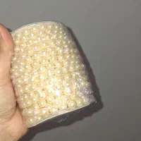 چسب  نواری طلایی و مروارید خرازی|لوازم خیاطی و بافتنی|ری, علایین|دیوار