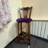 صندلی کانتر چوبی