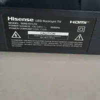 تلویزیون Hisense 50 اینچ پنل شکسته (سوخته)|تلویزیون و پروژکتور|بندر انزلی, کلیور|دیوار