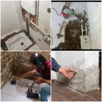 تشخیص رفع نم چکه بنایی لوله کش لوله بازکن تاسیسات|خدمات پیشه و مهارت|پاکدشت, پاکدشت (مامازند)|دیوار