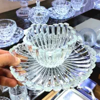 پیشدستی و پیاله کریستال طرح برلینی فروشگاه رسولی