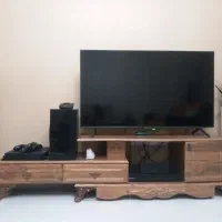 میز تلویزیون چوبی