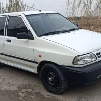 پراید مدل ۹۱ سفید دوگانه تمیز