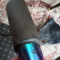 منبع اگزوز اسپرت هفت رنگ طرح هاوارد و سایلنسر دار|قطعات یدکی و لوازم جانبی|رضوانشهر, |دیوار