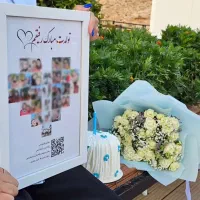 تابلو موزیکال قاب عکس بارکد دار (هدیه ایی خاص)|تابلو، نقاشی، عکس|تهران, مجیدیه|دیوار