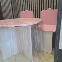 میزوصندلی صورتی دخترانه|اسباب و اثاث بچه|مشهد, عبادی|دیوار