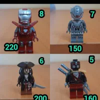 فروش فوری عروسک لگو مینی فیگور و ست کامل|کلکسیون و سرگرمی|رشت, استادسرا|دیوار