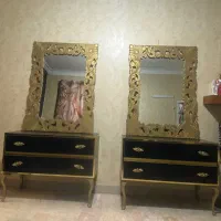 آینه کنسول آرایشگاه کاملا سالم و تمیز