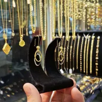 گوشواره اپل دو رنگ بدون اجرت ومالیات فقط با ۷ درصد|جواهرات|رشت, فلسطین|دیوار
