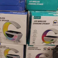 اسپیکربلوتوثی و شارژروایرلس چندکاره مدل BT-3401