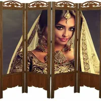 پاراوان پارتیشن ست رومیزی پرچم سطل