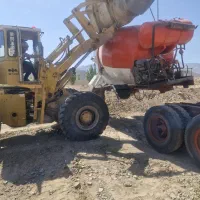 یک دستگاه لودر کوماتسو 120 آماده بکار جهت کار