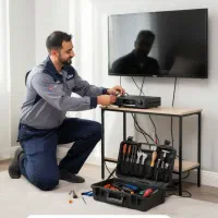 نصب آنتن،تنظیم گیرنده تلویزیون،عیب یابی،تعمیرات
