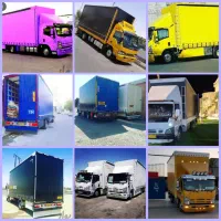 اتوبار باربری حمل اثاثیه منزل  ماشین کارگر50%تخفیف