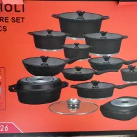 ست سرویس 13پارچه قابلمه گرانیت ایتالیا در دو قسط