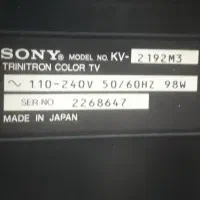 تلویزیون سونی ۲۱اینچ اصل ژاپن|تلویزیون و پروژکتور|بهبهان, |دیوار