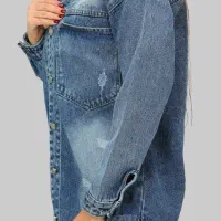 کت جین  بلند و کوتاه