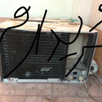 کولر گازی سوخته نیم سوز موتور سوخته