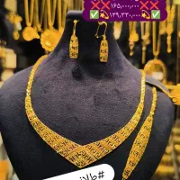 سرویس طلا کامل کار شیک  تخفیف طلا رام شیک برند|جواهرات|شیراز, ارم|دیوار