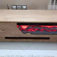 میز تلویزیون طرح شومینه