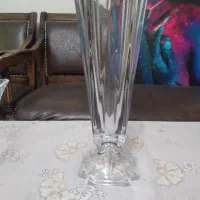 گلدان کریستال چک بوهیماارتفاع38سانتیمتر