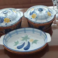 سوپ خوری و سلاد خوری با سبد فانتزی سوپ خوری بزرگ|ظروف سرو و پذیرایی|تهران, کوهک|دیوار