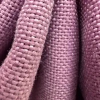 پرده حریر گل برجسته با والان کتان بافت درشت|پرده، رانر، رومیزی|سمنان, |دیوار