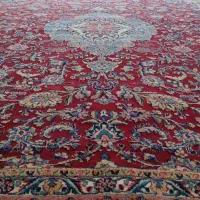 فرش قالی دستباف گل برجسته قدیمی|فرش|الشتر, |دیوار