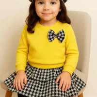 ست بلوز دامن کلاه بچگانه|کفش و لباس بچه|تبریز, |دیوار