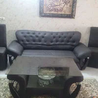 راحتی چرمی|مبلمان خانگی و میز عسلی|قزوین, |دیوار