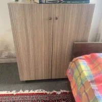 کمد جادار  و ویترین شیشه ای