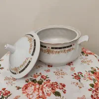 سه عدد سوپ خوری آنتیک (مارک ارکیده و دولوکس ژاپنی)|کلکسیون اشیاء عتیقه|تهران, کوی بیمه|دیوار