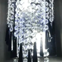 لوستر دیوارکوب کریستالی نو مناسب حهیزیه و کادو