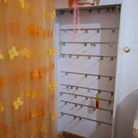 استند آویز بدنه ام دی اف   تمیز با میله زیاد|کتابخانه، شلف، قفسه‌های دیواری|پلدختر, |دیوار
