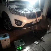 شارژ گاز خودرو بااستفاده از ترازو سیار