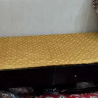 تخت یک نفره با تشک