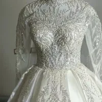 فروش  لباس عروس نو نو تن اول تو کاور