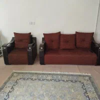 مبل هشت نفره به همراه گل میز