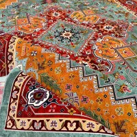فرش طرح ابریشم با رنگ پاستیلی ۱۲و۹و۶ متری|فرش|قم, باجک دو|دیوار