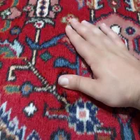 جفت شیش متری دستباف طرح قبا بناب برابرنو|فرش|خوی, |دیوار