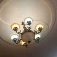لوستر|لوستر و چراغ آویز|آران و بیدگل, |دیوار
