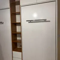 تخت تاشو و کتابخانه|تخت و سرویس خواب|تهران, افسریه شمالی|دیوار