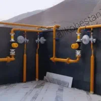 گازکشی. لوله کشی گاز. گازرسانی. جوشکاری