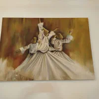 تابلو نقاشی رنگ روغن