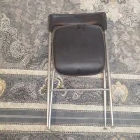 2عدد صندلی تاشو چرم|صندلی و نیمکت|ورامین, ورامین|دیوار