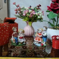 گلدان وقلیان قدیمی وسرامیکی
